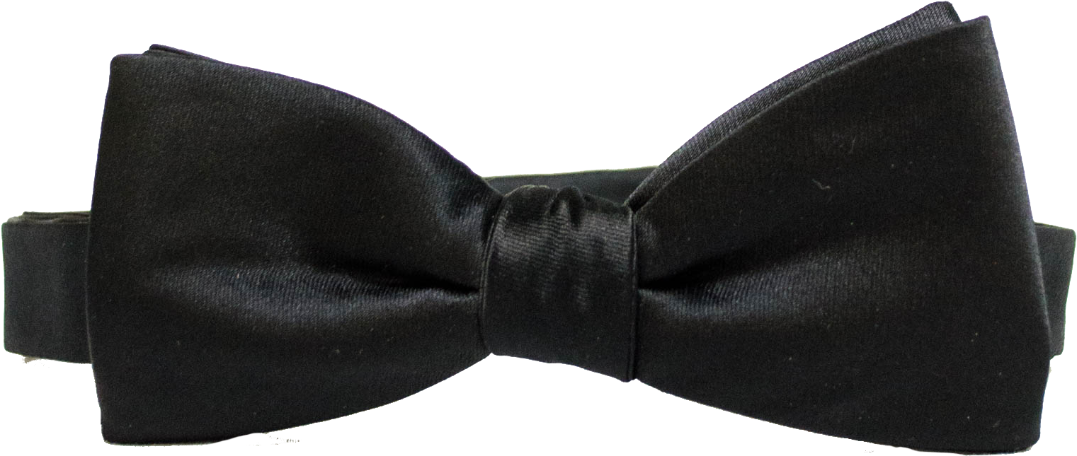 For A Simple Black Bowtie, This Otaa Piece Contains - Black Bow Tie Transparent (1920x1272), Png Download