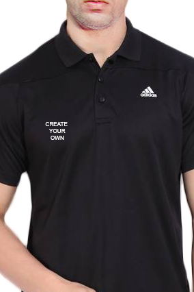 adidas t shirt black background