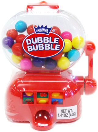Dubble Bubble Big Jackpot Gumball Dispenser - Concord Confections Dubble Bubble Assorted Bubble Gum (480x480), Png Download