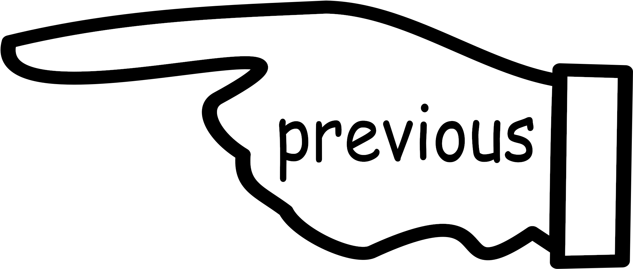 This Free Icons Png Design Of Sign-previous (2400x1200), Png Download