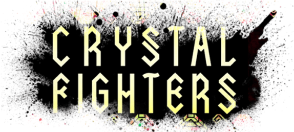 Fight Like A Girl - Crystal Fighters Logo (600x257), Png Download