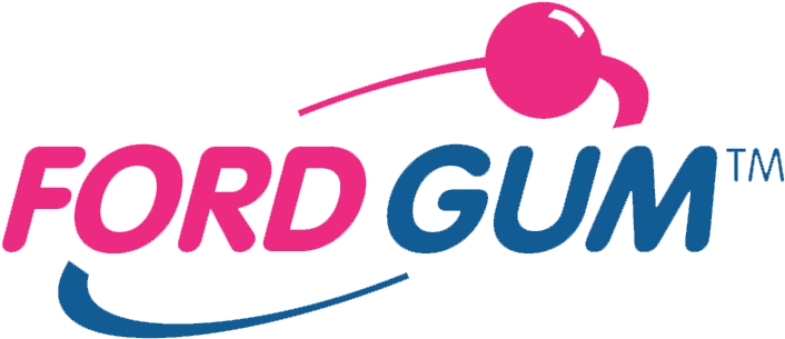 Ford Gum Logo (812x383), Png Download