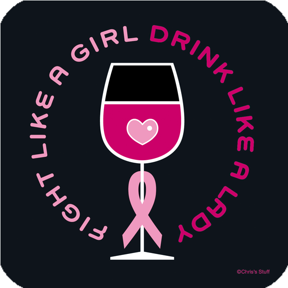 Fight Like A Girl - Breast Cancer Awareness (600x800), Png Download
