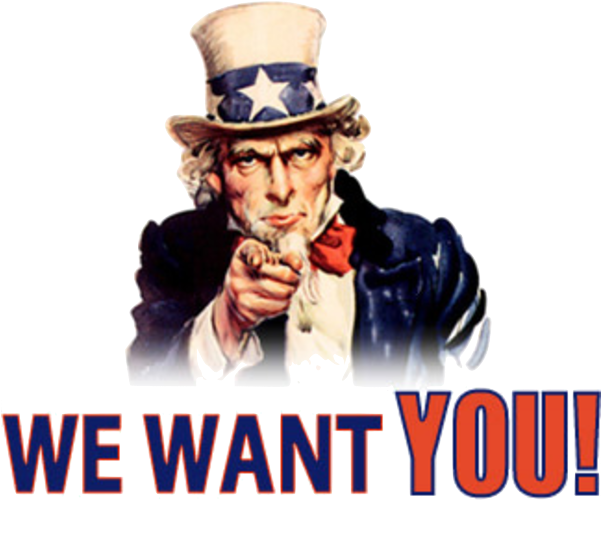 We Want You - Uncle Sam We Want You Clipart (600x600), Png Download