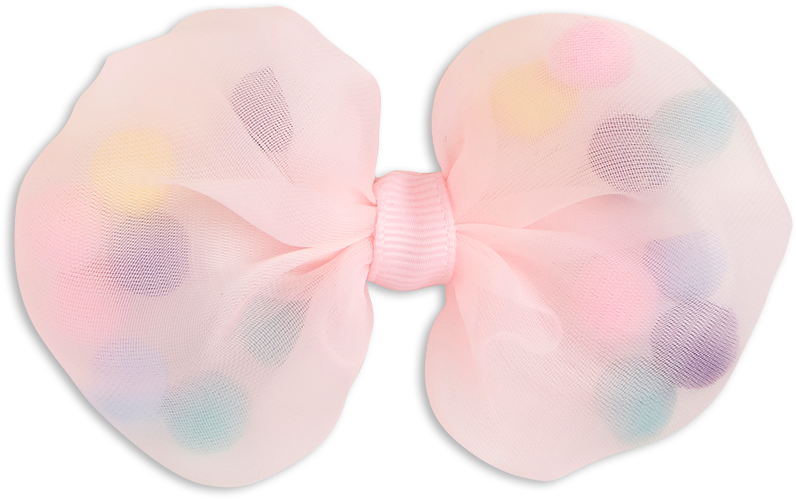 Hair Clip With Pom Poms Pink - Earrings (888x888), Png Download