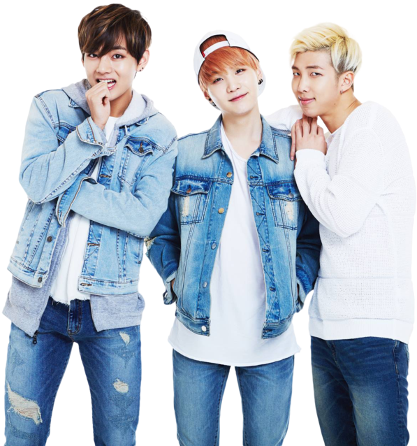 Bangtan Boys Png - V Namjoon And Suga (1023x682), Png Download
