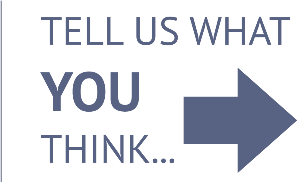 Picture - We Need Your Feedback Transparent (1100x603), Png Download