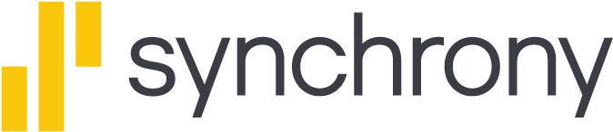 Our Sponsors - Synchrony Financial Logo (815x288), Png Download
