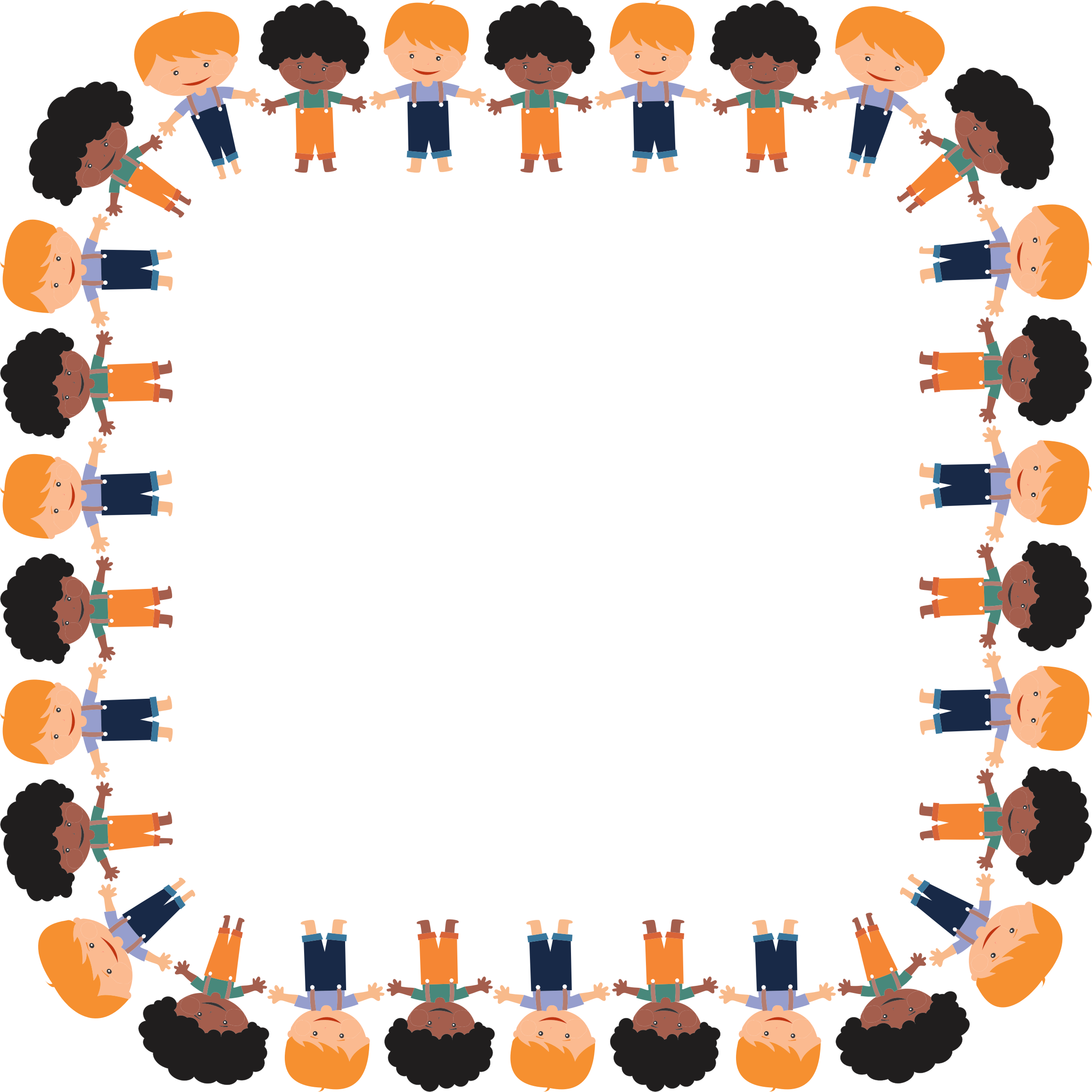 This Free Icons Png Design Of Cartoon Boys Square (2316x2316), Png Download