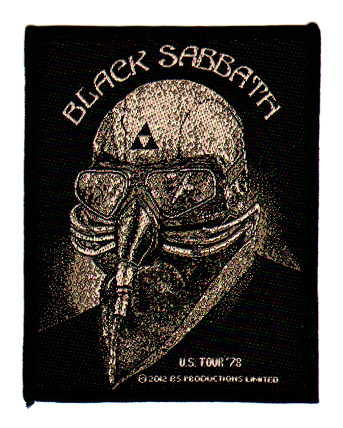 Black Sabbath Patch Never Say The / Us Tour '78 Sew-on - Black Sabbath 78 (1000x1000), Png Download