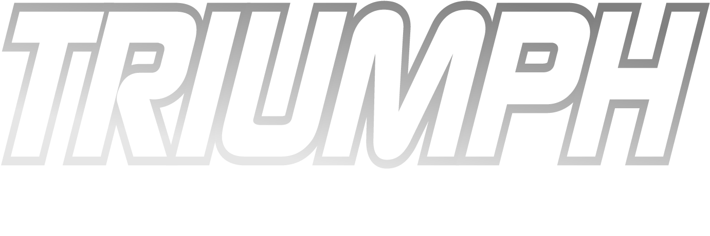 Triumph-logo - Logo (1400x479), Png Download