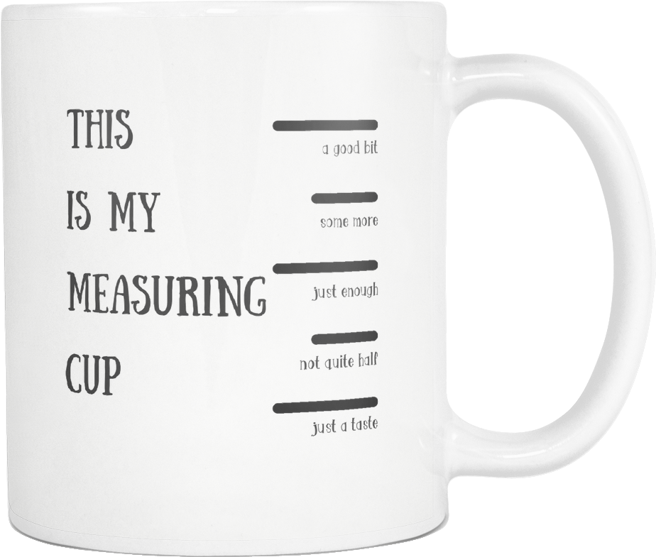 This Is My Measuring Cup - Coffee Cup (1024x1024), Png Download
