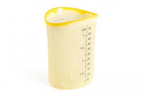 Charles Viancin Lemon Measuring Cup - Plastic (490x560), Png Download