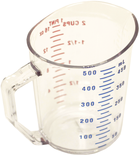 1 Pt Measuring Cup - Cup (900x600), Png Download