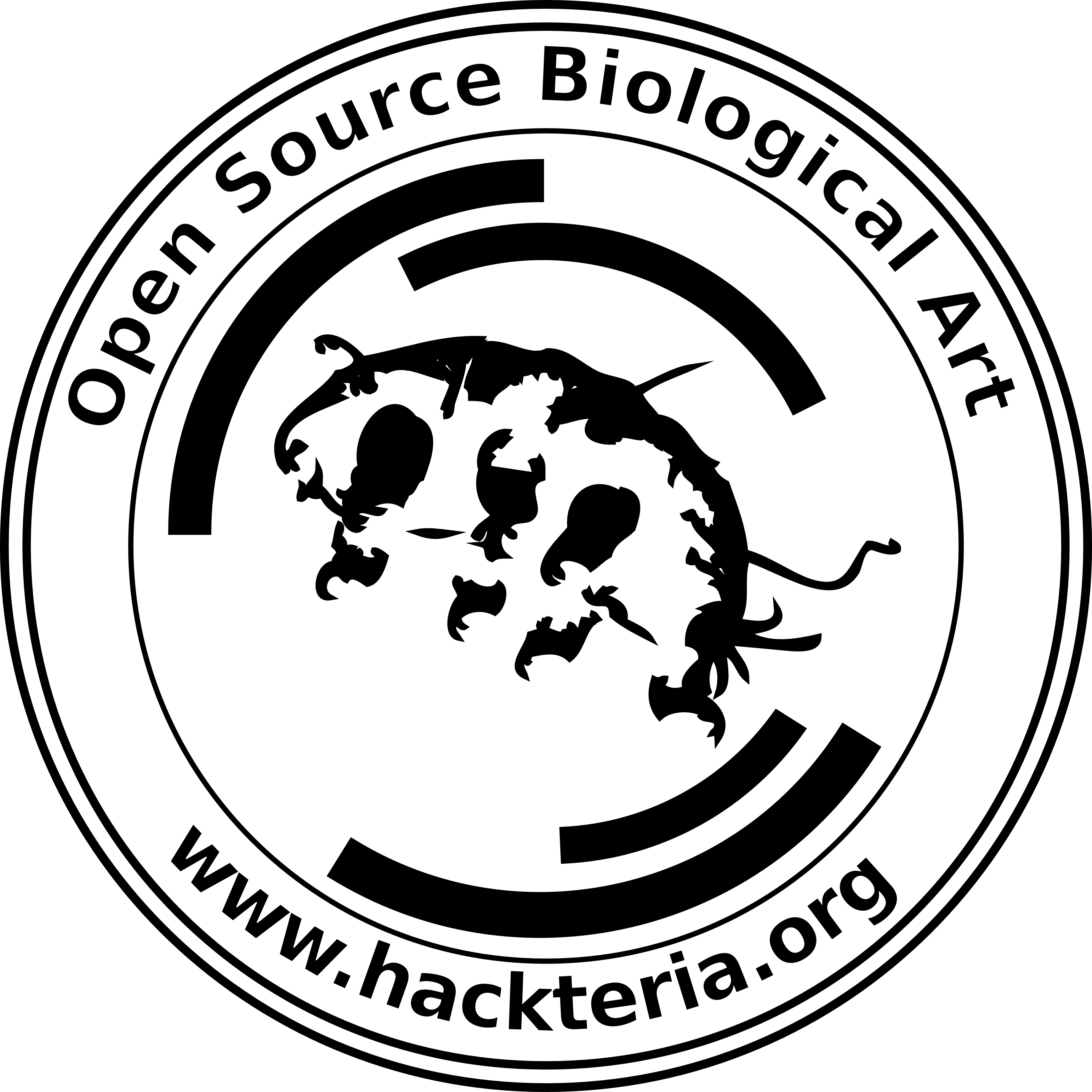 Hackteria Stamp - Hackteria Logo (3468x3468), Png Download