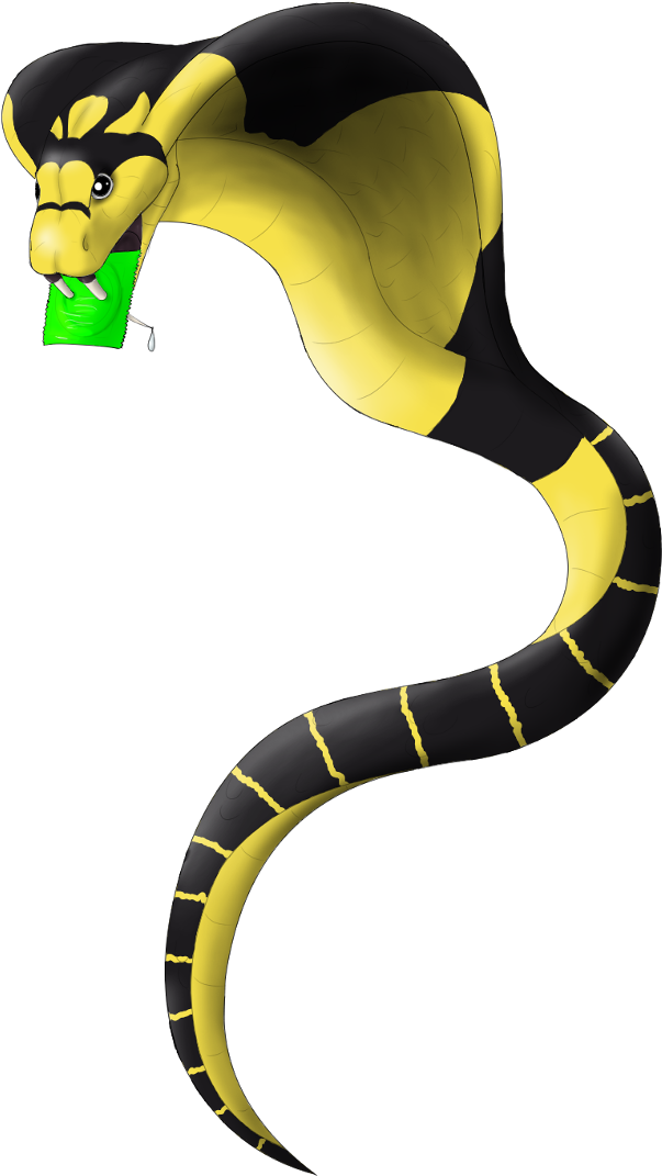 Snake Tattoo - Drawing (629x1100), Png Download