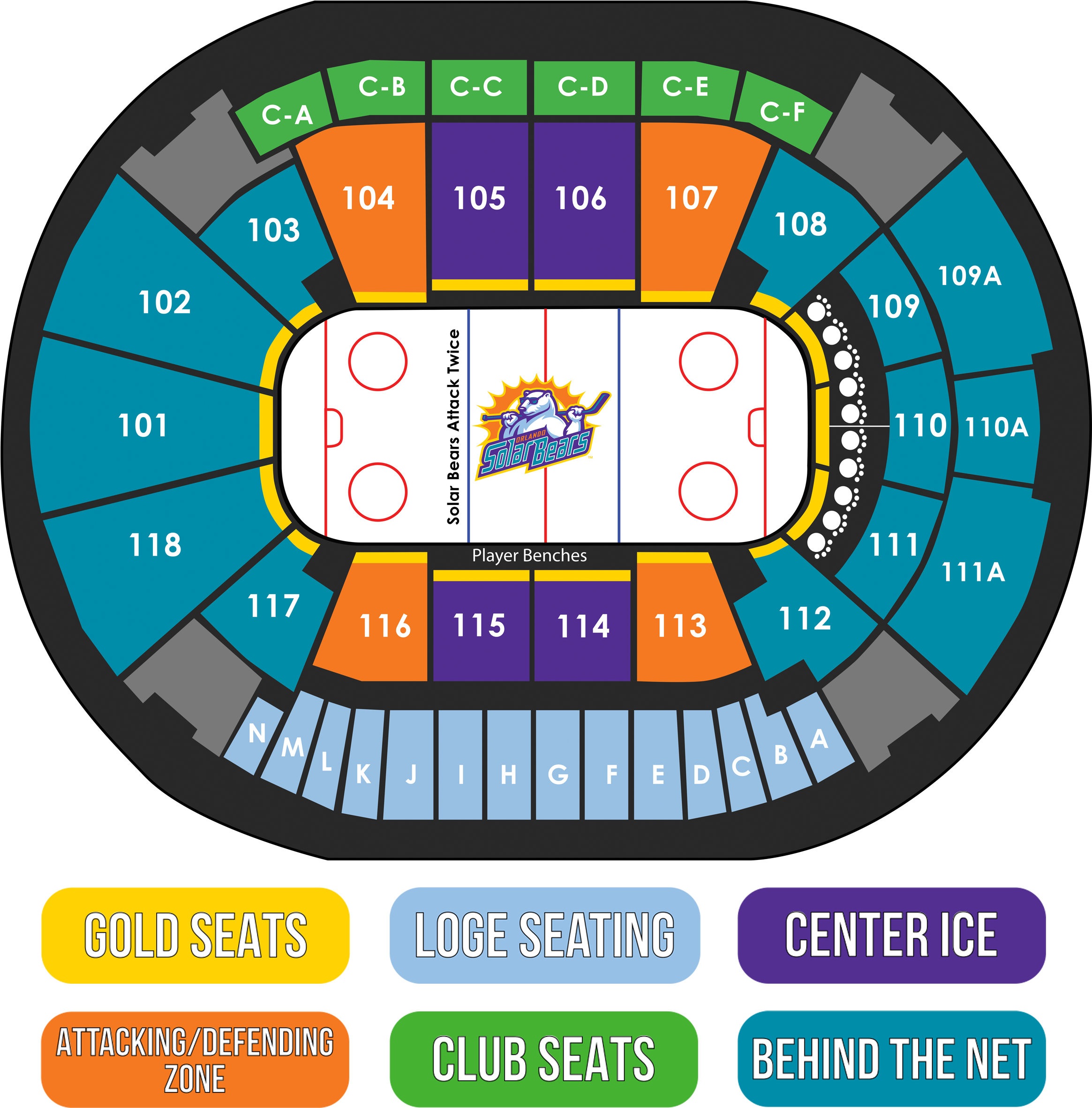 Amway Center Seating Chart Concert