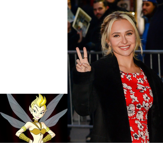Fairy Princess Willow Voiced By Hayden Panettiere - Scooby Doo And The Goblin (539x475), Png Download