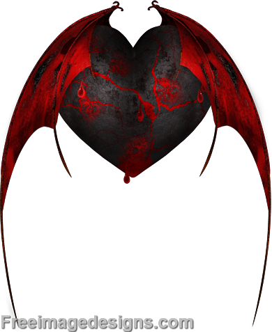 Snake Tattoo Clipart Gothic - Gothic Heart Tattoo (390x477), Png Download