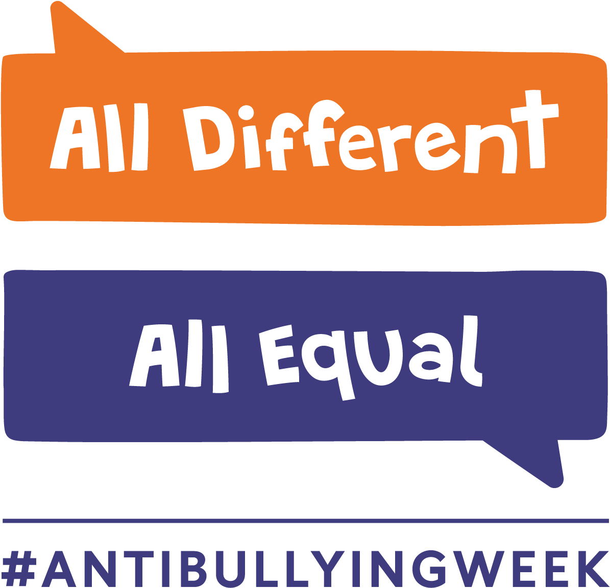 Pm 83996 Logo Original 5/18/2017 - Anti Bullying Week 2017 All Different All Equal (2250x2250), Png Download