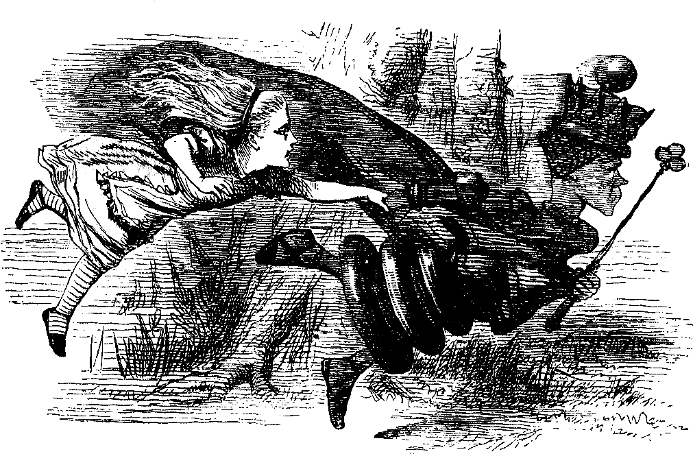 This Is Another In The Series Of Alice In Wonderland - Mervyn Peake Alice In Wonderland Illustrations (1173x763), Png Download