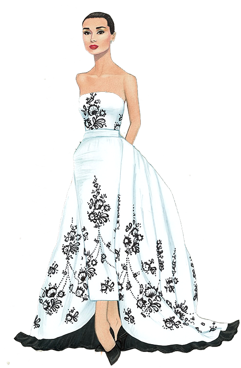 Audrey Hepburn Save As Link - Paper Dolls Audrey Hepburn (1000x1000), Png Download