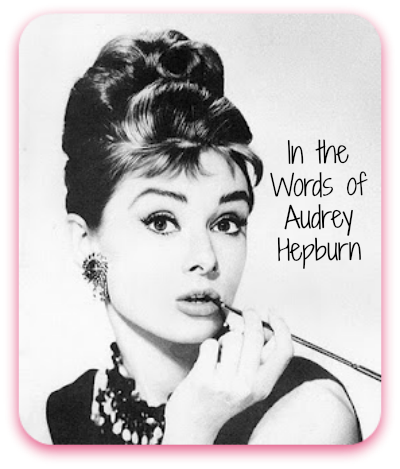 Quote Of The Day - Audrey Hepburn (400x469), Png Download