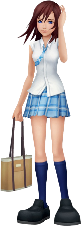 View Samegoogleiqdbsaucenao Milkers , - Kingdom Hearts Kairi (534x952), Png Download