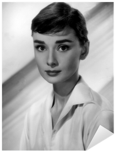Poster: Audrey Hepburn, 61x46in. (400x400), Png Download