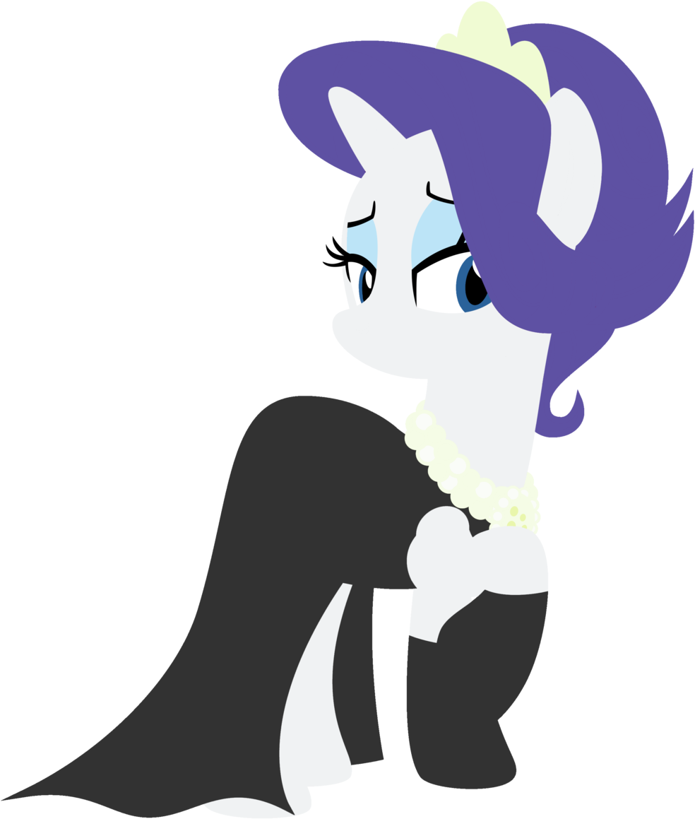 Blah23z, Audrey Hepburn, Black Dress, Breakfast At - Mlp Suri Polomare Dress (1024x1182), Png Download