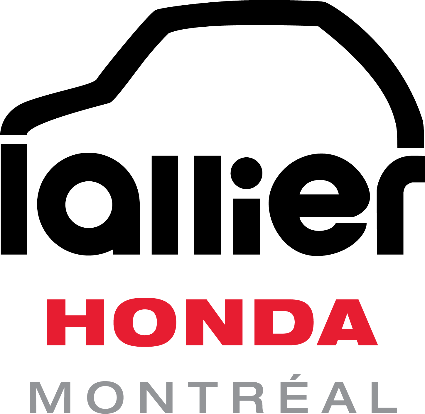 Dealer Logo Honda In Montréal Dealer Logo Honda In - Lallier Honda Logo (1448x1413), Png Download