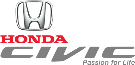 Civic Logo Png - Honda Civic Logo Png (528x288), Png Download