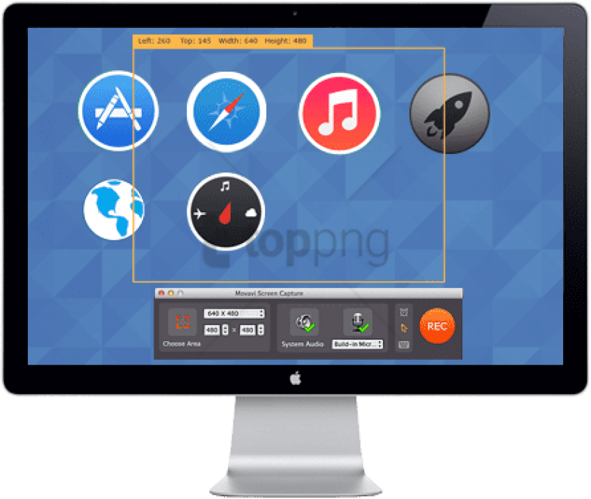 Mac Screen Capture - Screen Capture Mac (446x376), Png Download