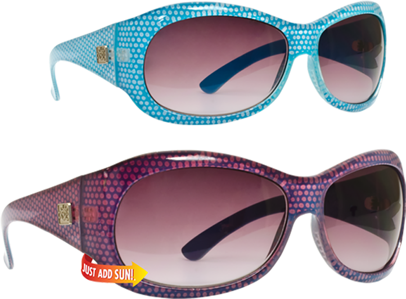 Del Sol Solize Sunglasses - Del Sol Color-changing Solize Sunglasses (960x623), Png Download
