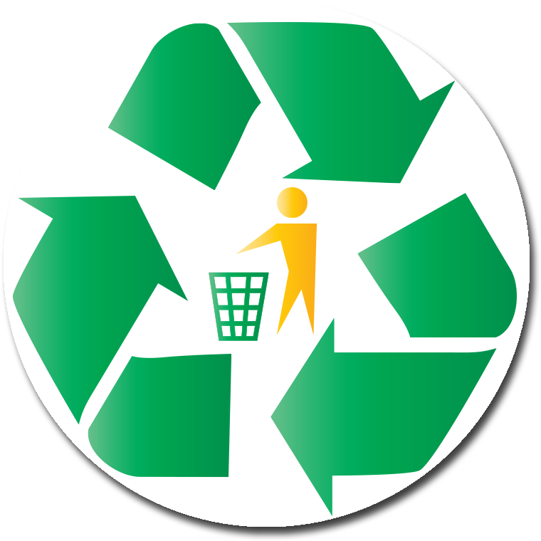 Reduce, Reuse, Recycle - Waste Management Icon Black And White - Free ...