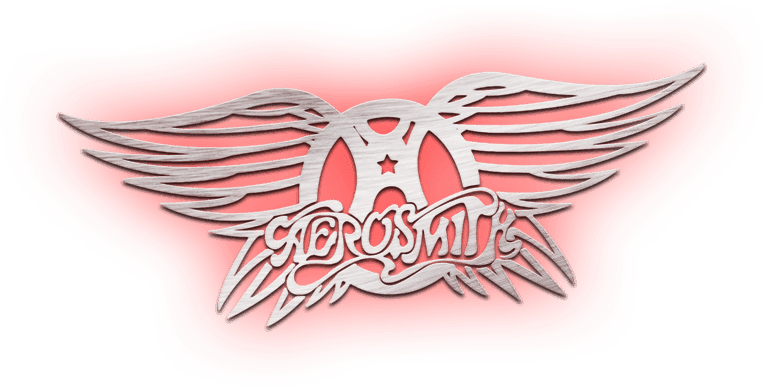 Met Up With Vocalist/harmonica Player Steven Tyler, - Aerosmith Logo Hd Png (765x388), Png Download