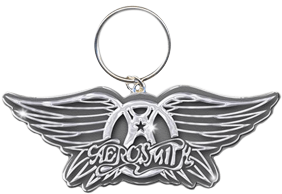 Logo Key Chain - Aerosmith Logo Key Chain (600x600), Png Download