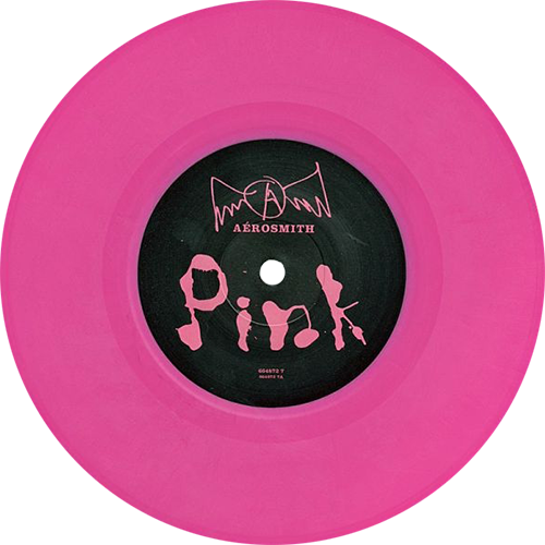 Aerosmith - Pink - Aerosmith Pink Album Cover (500x500), Png Download