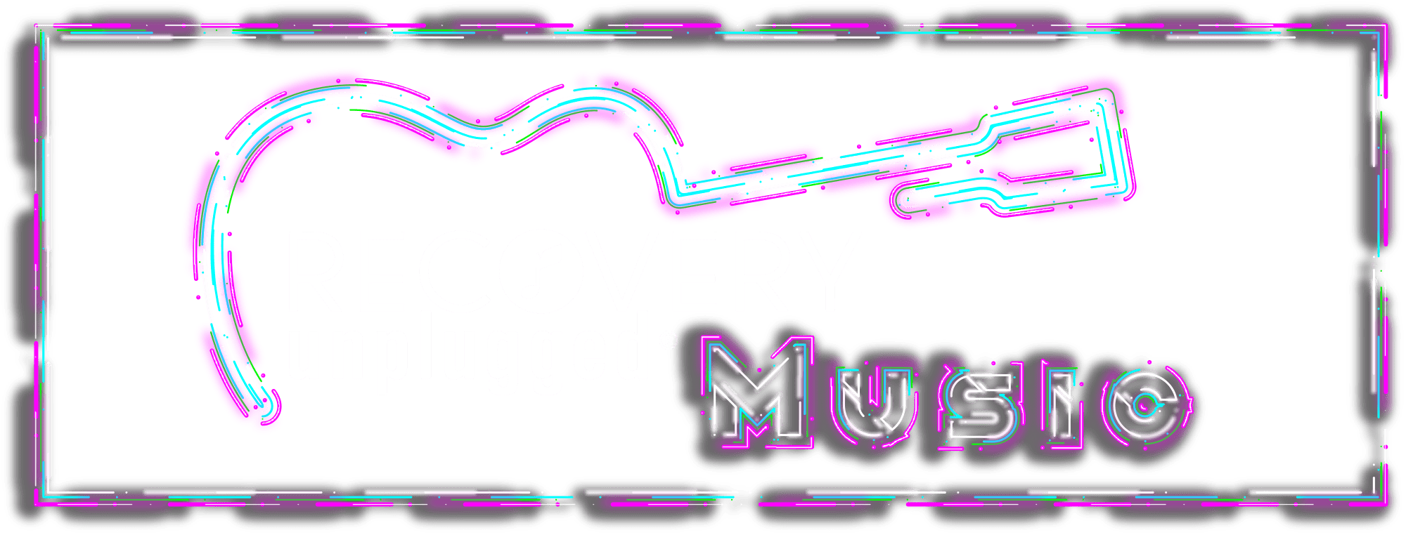 Recovery Unplugged Music - Pattern (2000x762), Png Download