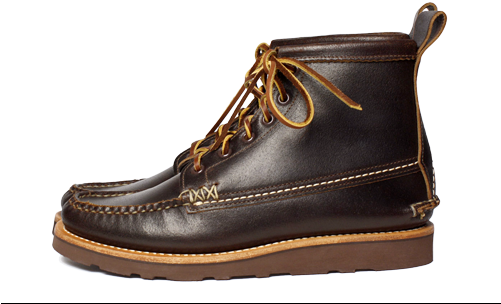 Maine Guide 6-eye Boots (500x400), Png Download