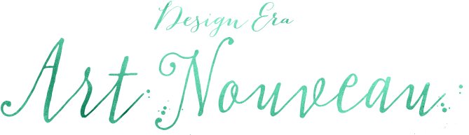 Art Nouveau Design Era - Art Nouveau (668x200), Png Download