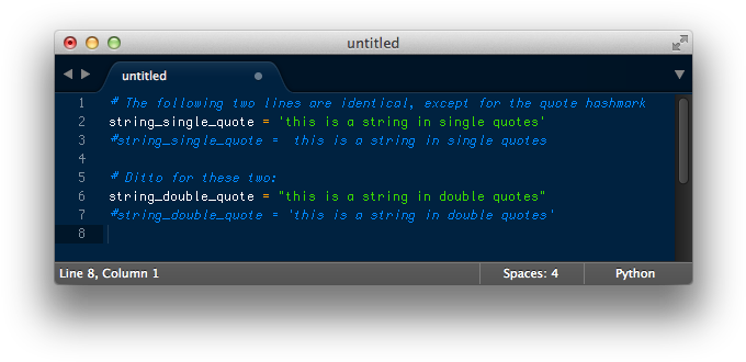 Quote Marks Broken In Sublime Text Cobalt Theme Comments - Computer Program (695x345), Png Download