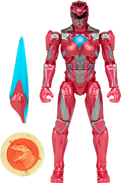 Movienycc 2016 Power Rangers Exclusive - Power Rangers 2017 Toys (500x611), Png Download