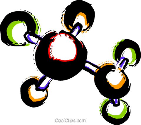 Molecules And Atoms Royalty Free Vector Clip Art Illustration - Illustration (480x423), Png Download