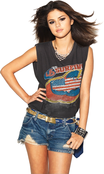 Selena Gomez Png Transparent Picture - You Can Break My Heart In Two But When It Heals (414x694), Png Download