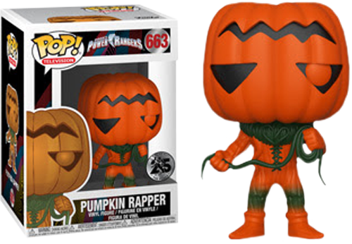 Pumpkin Rapper Us Exclusive Pop Vinyl Figure - Power Rangers Pudgy Pig Pop (500x346), Png Download