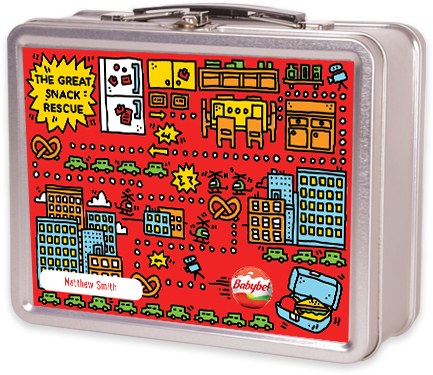 Free Lunchbox Just Create Your Own Free Customized - Babybel (433x375), Png Download