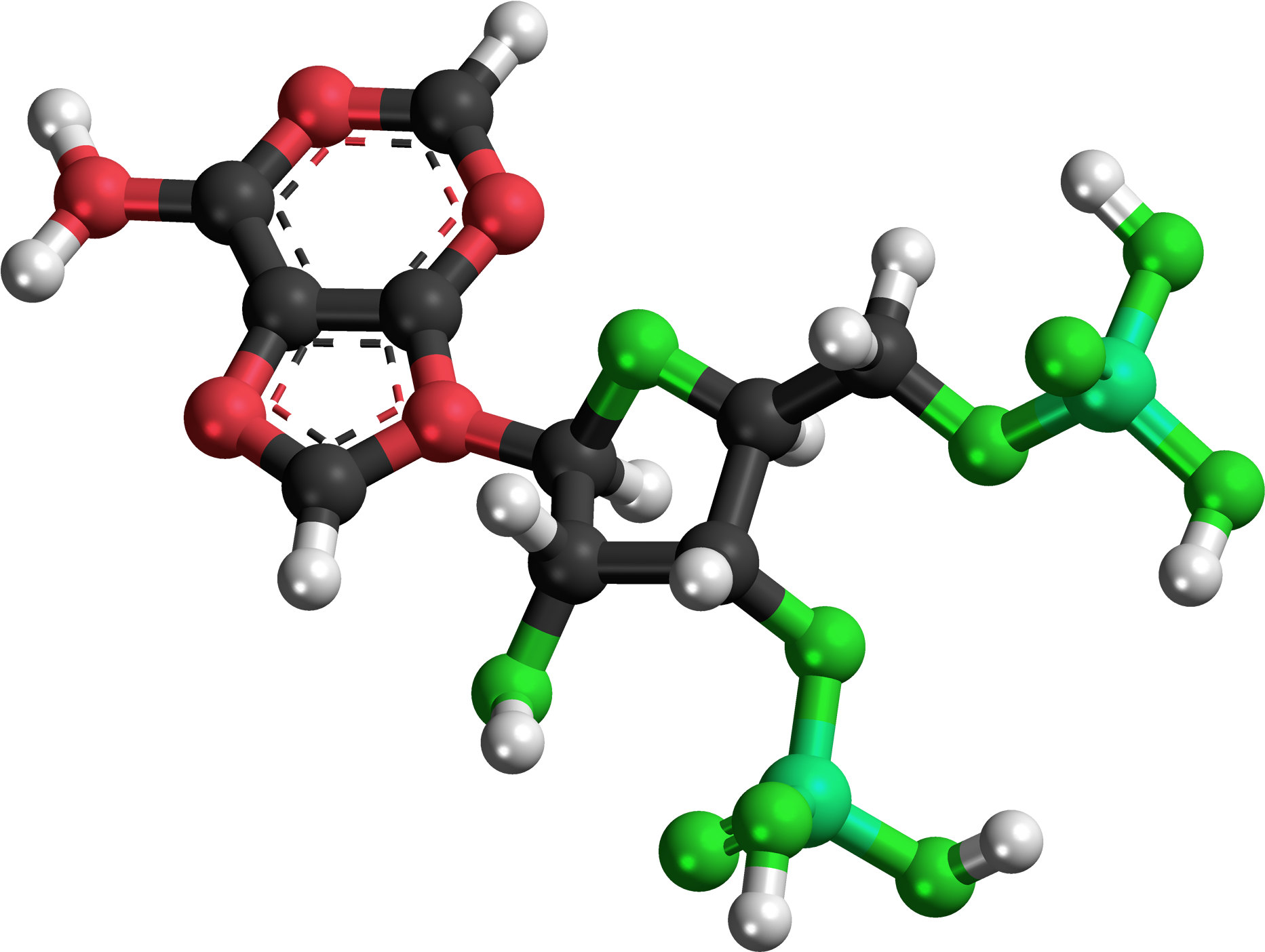 Molecules Png Transparent Image - Molecule (500x384), Png Download