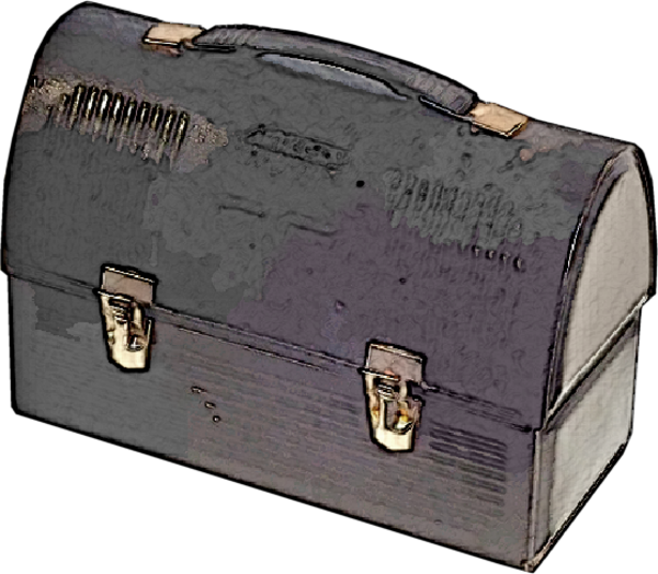 Lunch Box Clipart Lunch Pail - Download (600x524), Png Download