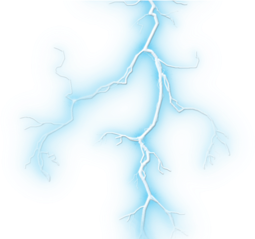 Thunderstorm Clipart Lightning Bolt - Wallpaper (640x480), Png Download